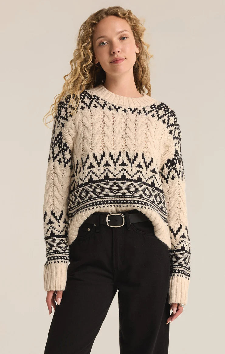 Garland Fairisle Sweater Fall Sweater Dress