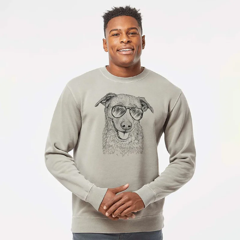 Aviator Reef the Mixed Breed - Unisex Pigment Dyed Crew Sweatshirt