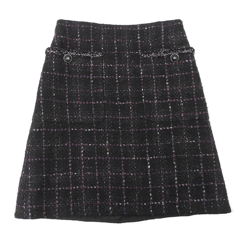 Chanel Tweed Skirt P71203V62554 Long unclassified skirts