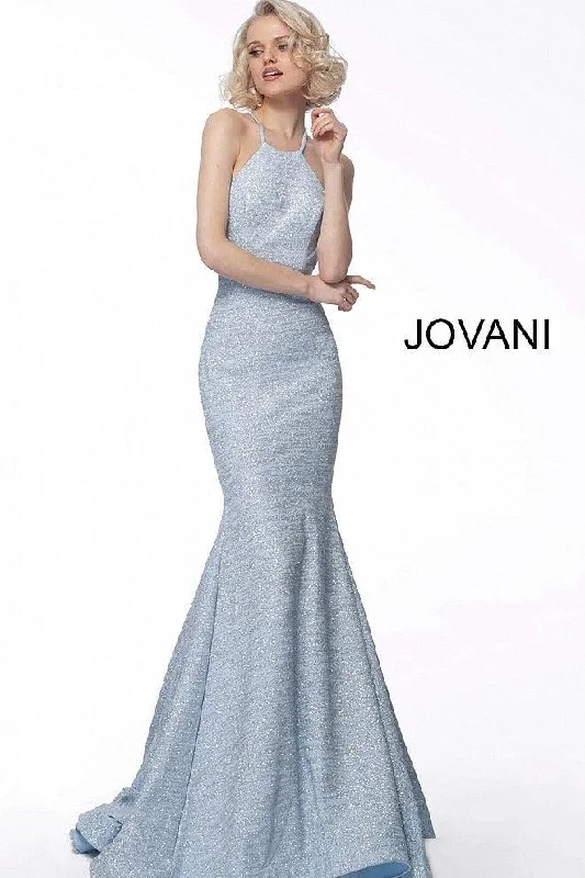 Jovani 65416 Halter Long Formal Prom Dress Y2K maxi dresses