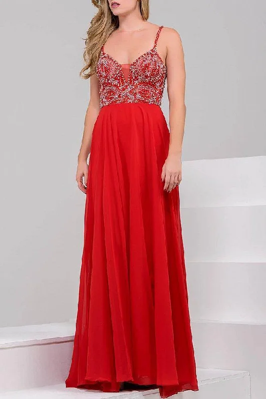 Jovani 33701 Prom Long Dress Red carpet maxi dresses