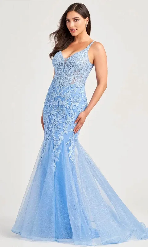 Ellie Wilde EW35227 - Mermaid Sheer Evening Dress Lace party dresses