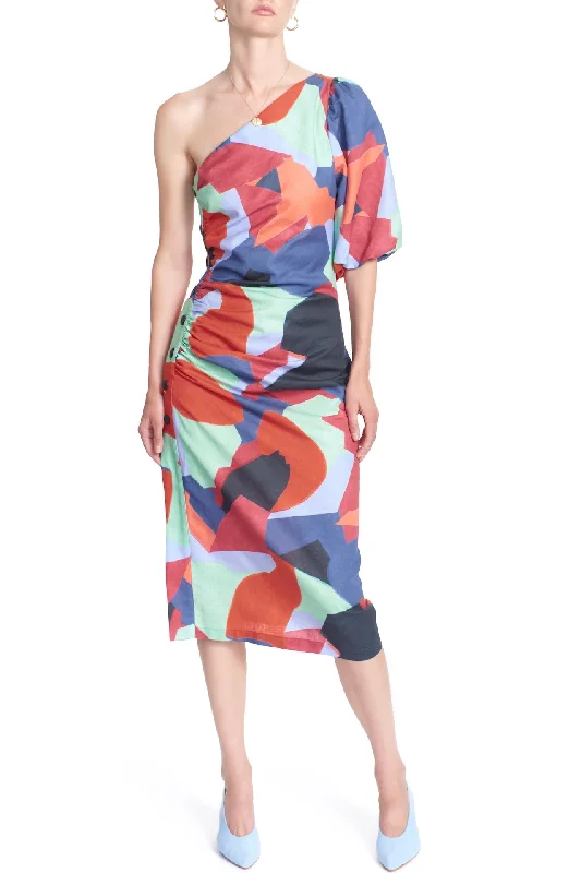 THE HAZEL DRESS-ABSTRACT Soft fabric unclassified dresses