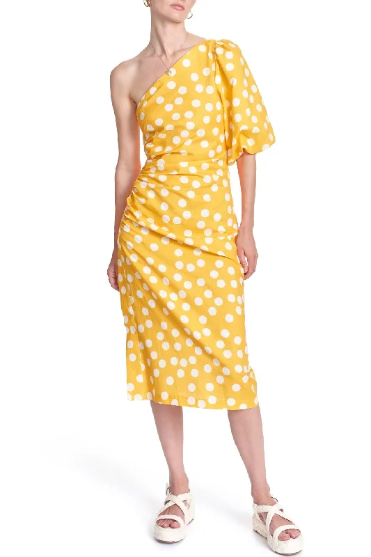 THE HAZEL DRESS- Dotty Vacation unclassified dresses