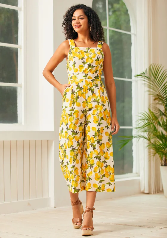 A Playful Bouquet Jumpsuit Satin unclassified dresses