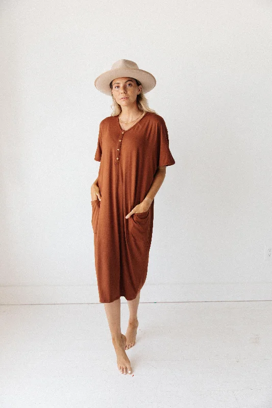 Cognac | COCOON Wrap unclassified dresses