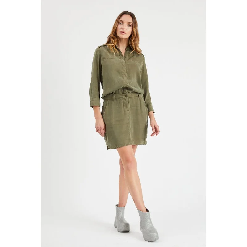 Etienne Marcel Tunic Dress in Military Women's unclassified dresses