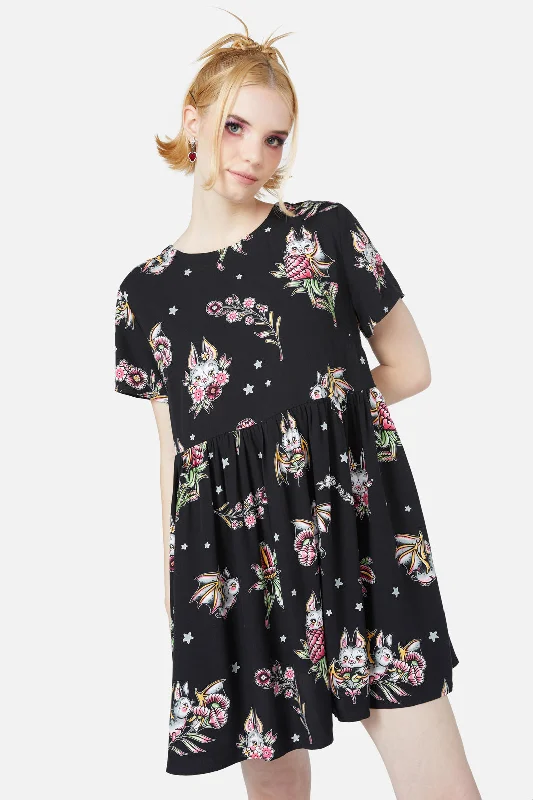 Fruity Bats Dress Embroidered unclassified dresses