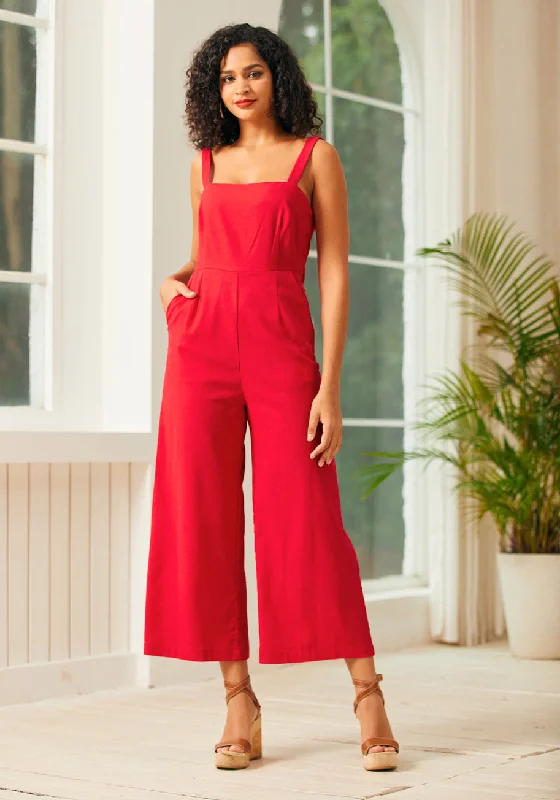 Funky Flare Jumpsuit Breathable unclassified dresses