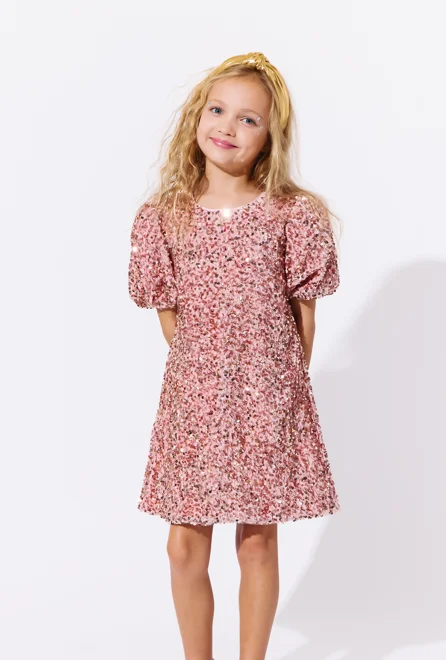 Golden Rose Dress Tiered unclassified dresses