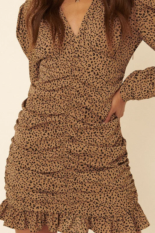 Lolli Leopard Dress Pastel unclassified dresses