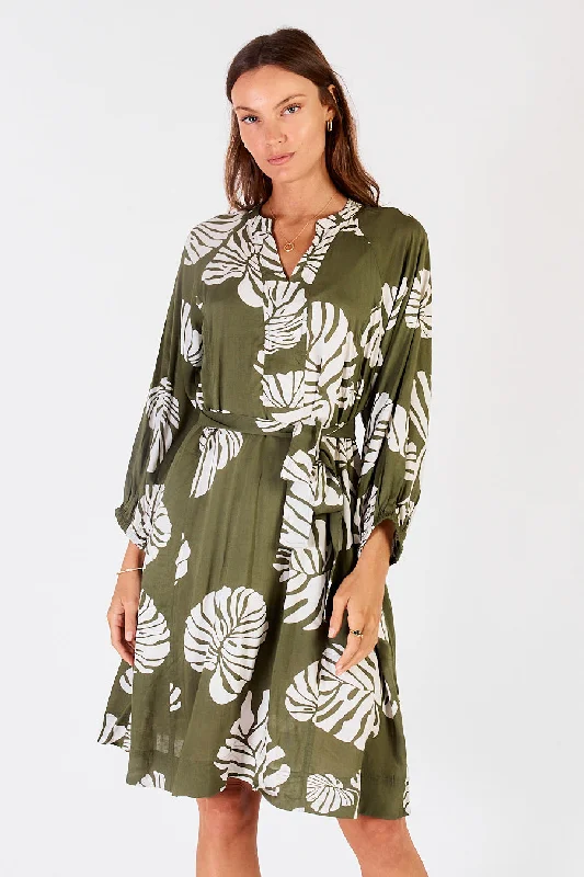 LulaSoul Positano Dress Olive Fashionable unclassified dresses