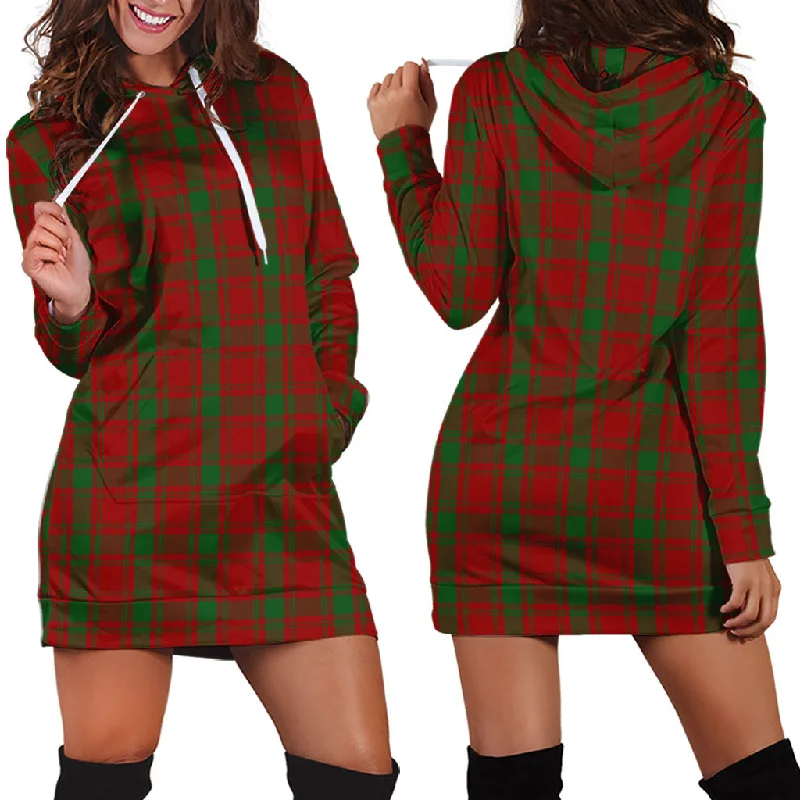 MacQuarrie (McQuarrie) Tartan Hoodie Dress Silk unclassified dresses