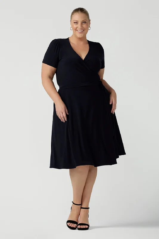 Maree Dress in Navy Gothic unclassified dresses