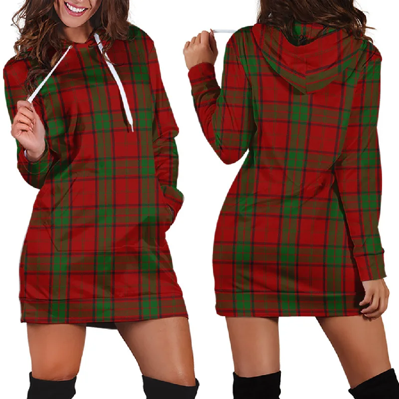 Maxwell Tartan Hoodie Dress Minimalist unclassified dresses