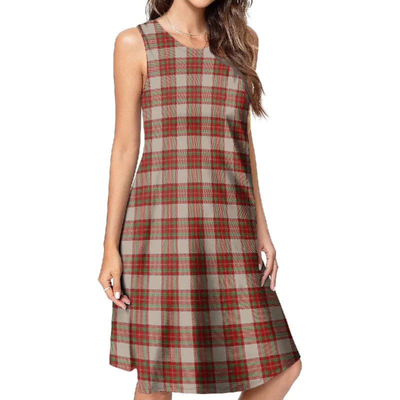 McBrayer Dress Tartan Womens Casual Dresses Long sleeve unclassified dresses