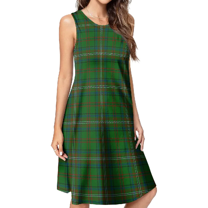 McClure Hunting Tartan Womens Casual Dresses Wrap unclassified dresses