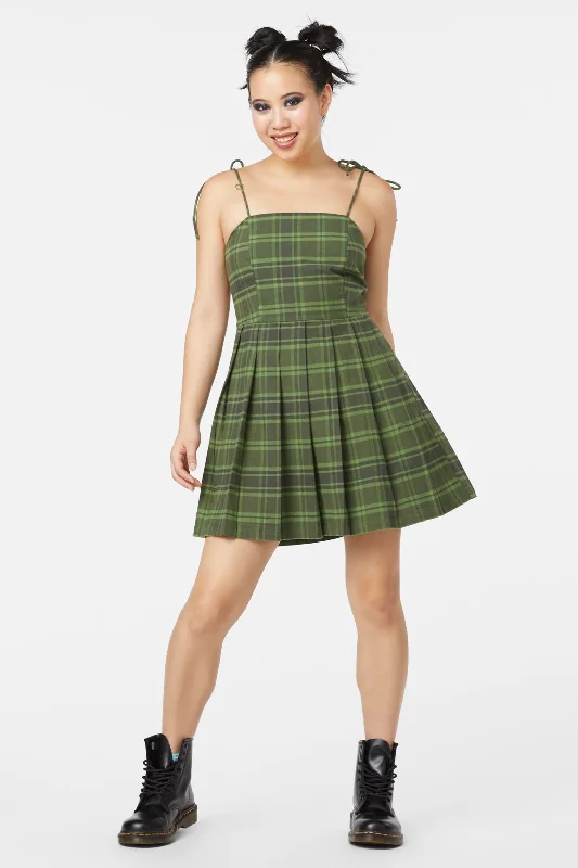 Meadow Tartan Dress Tiered unclassified dresses