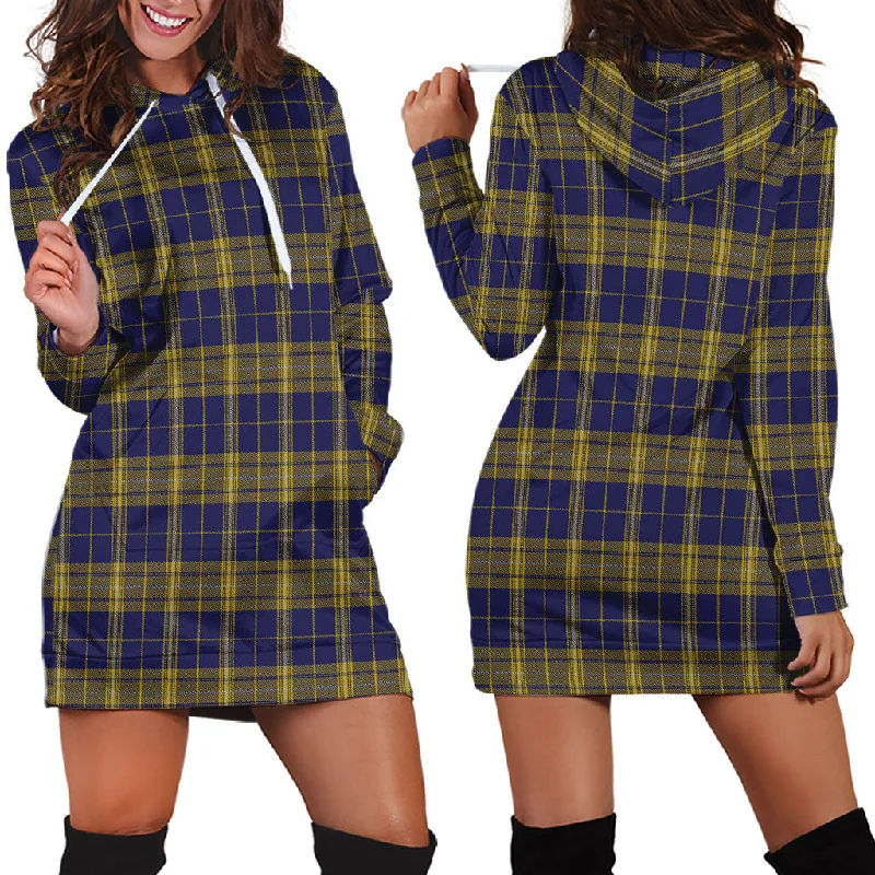 Morris of Wales Tartan Hoodie Dress Striped unclassified dresses