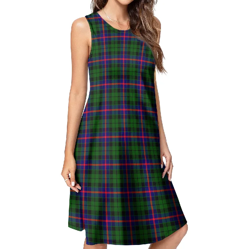 Morrison Modern Tartan Womens Casual Dresses Gothic unclassified dresses