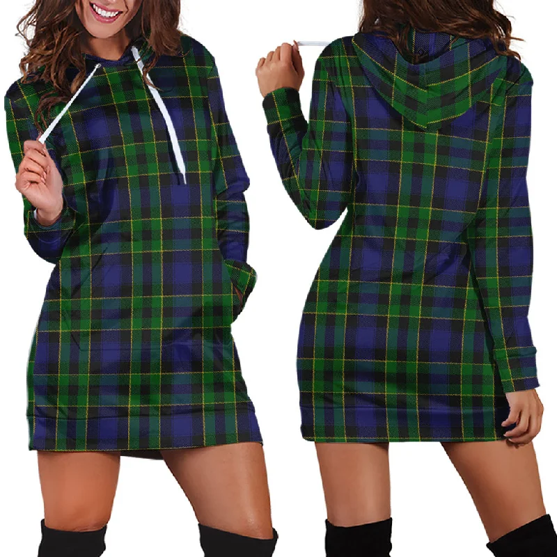 Mowat Tartan Hoodie Dress Halter unclassified dresses