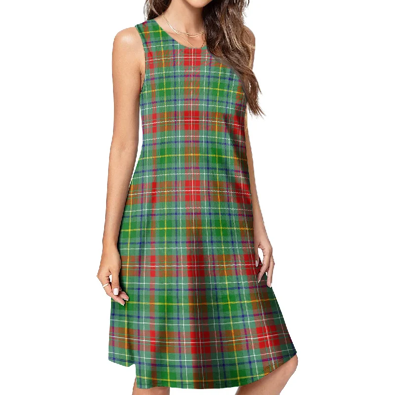 Muirhead Tartan Womens Casual Dresses Floral unclassified dresses