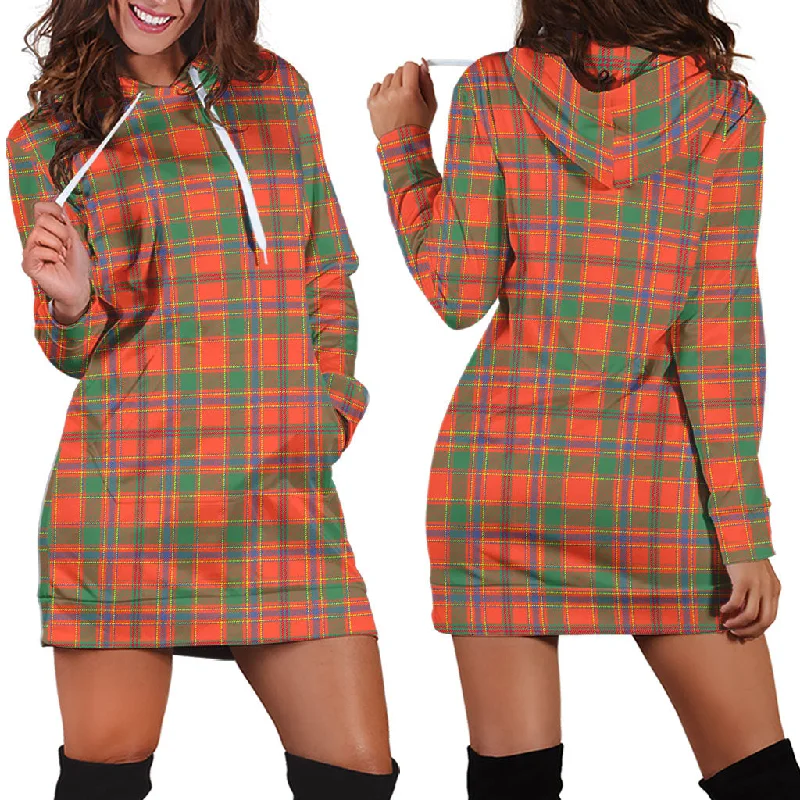 Munro Ancient Tartan Hoodie Dress Long sleeve unclassified dresses