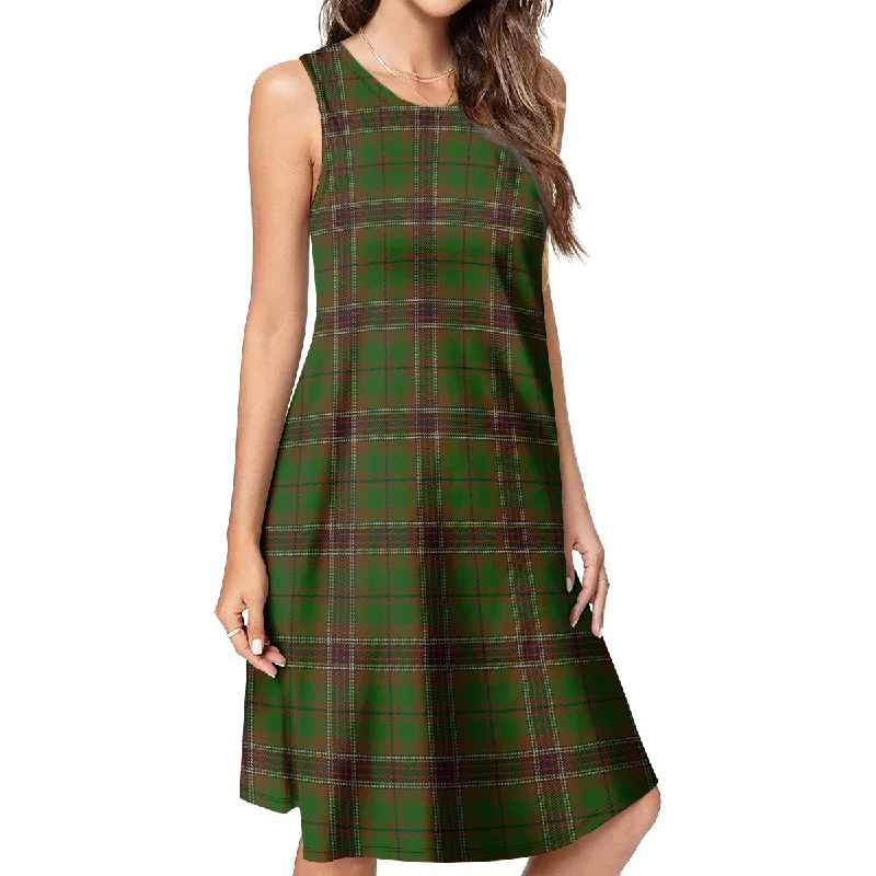 Murphy Tartan Womens Casual Dresses Polka dot unclassified dresses