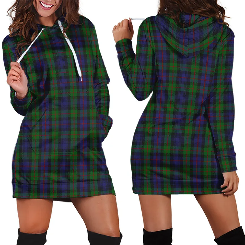 Murray Tartan Hoodie Dress Trendy unclassified dresses