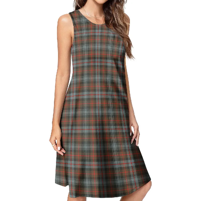 Murray of Atholl Weathered Tartan Womens Casual Dresses Plus size unclassified dresses