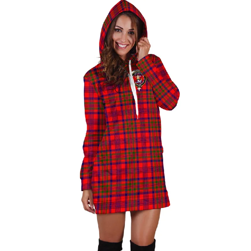 Murray of Tulloch Modern Tartan Hoodie Dress with Family Crest Bright color unclassified dresses