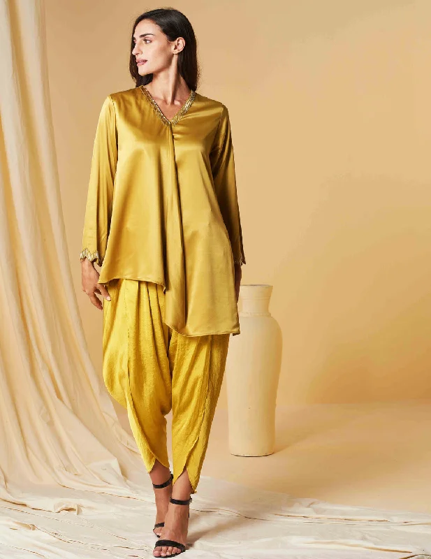 Mustard Vivid Set Boho unclassified dresses