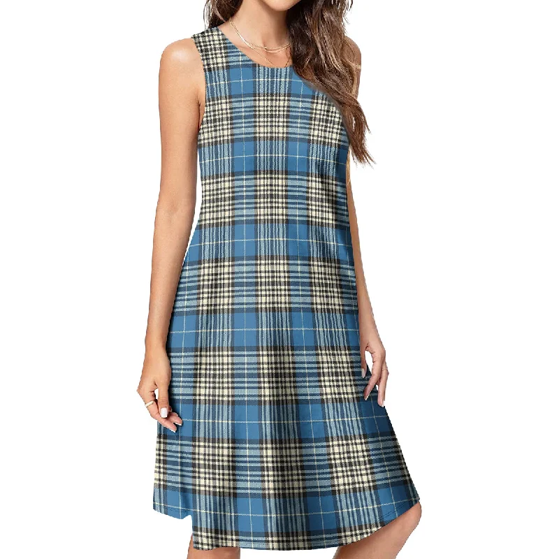 Napier Ancient Tartan Womens Casual Dresses Corset unclassified dresses