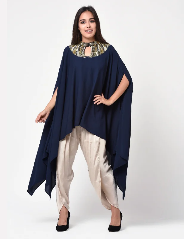 Navy Cleopatra Tunic/Kaftan Festival unclassified dresses