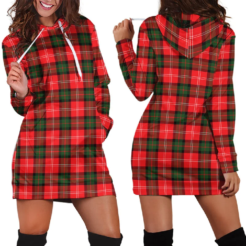 Nesbitt (Nisbet) Tartan Hoodie Dress Halter unclassified dresses