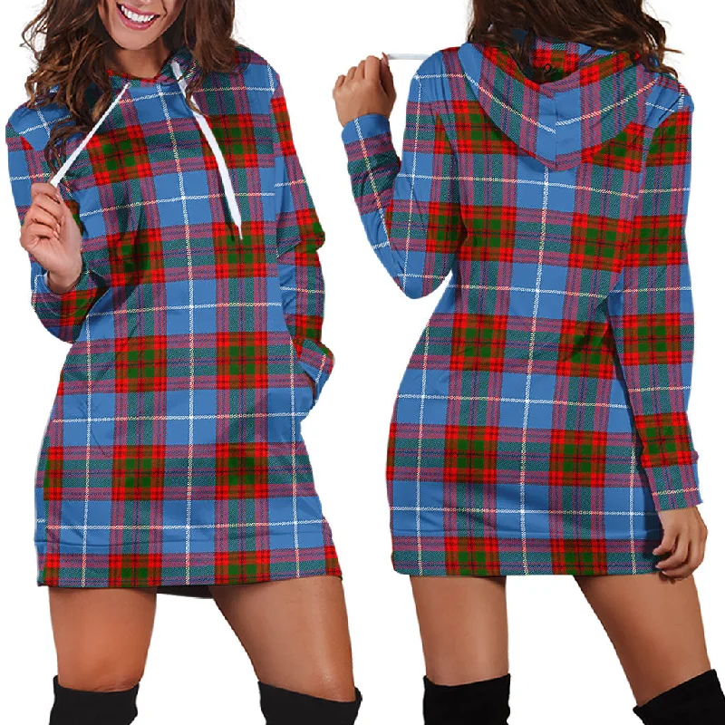 Newton Tartan Hoodie Dress Long sleeve unclassified dresses