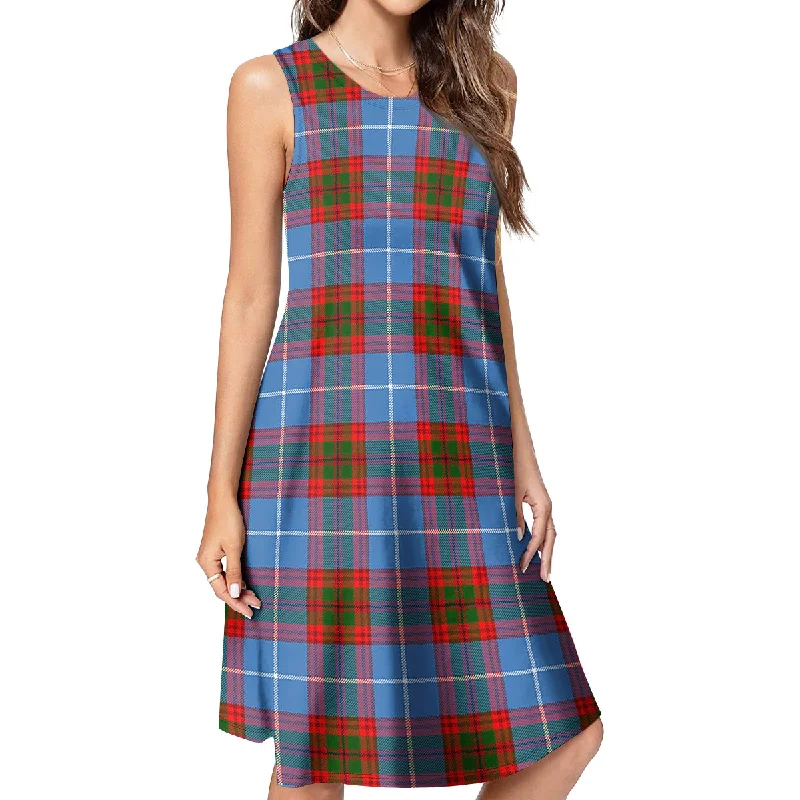 Newton Tartan Womens Casual Dresses Soft fabric unclassified dresses