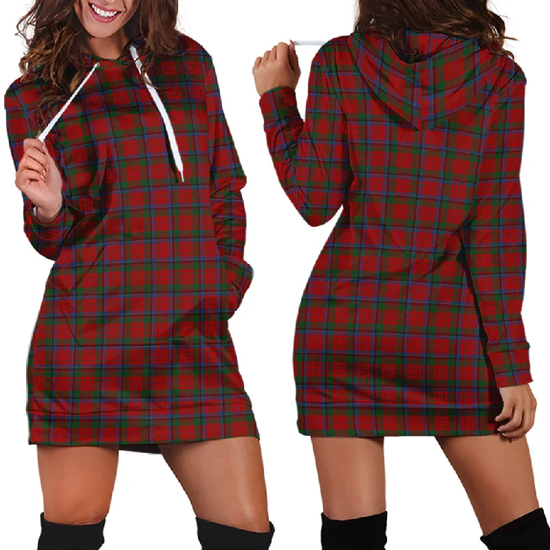 Nicolson Tartan Hoodie Dress Tiered unclassified dresses