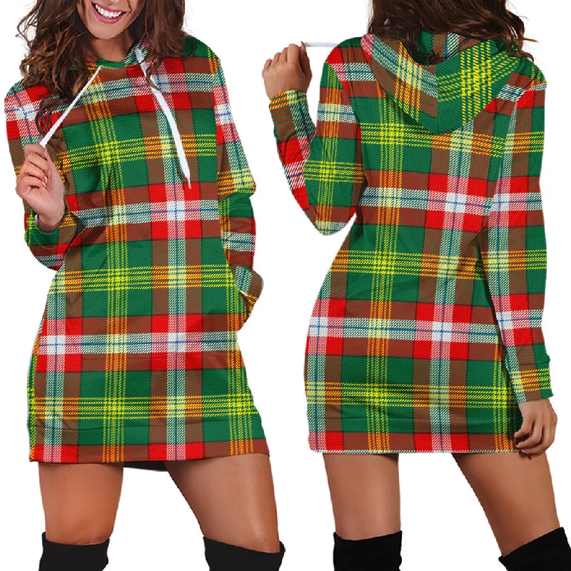 Northwest Territories Canada Tartan Hoodie Dress Club unclassified dresses