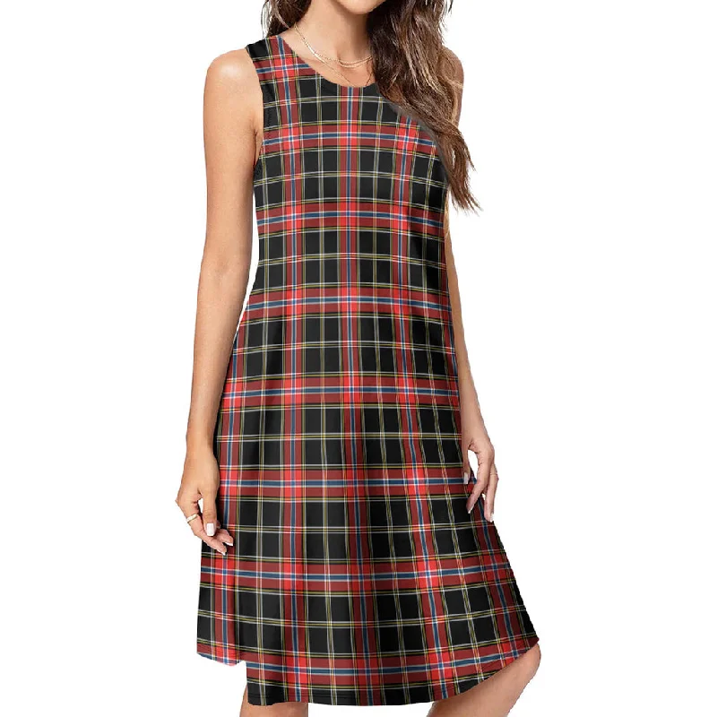 Norwegian Night Tartan Womens Casual Dresses Boho unclassified dresses