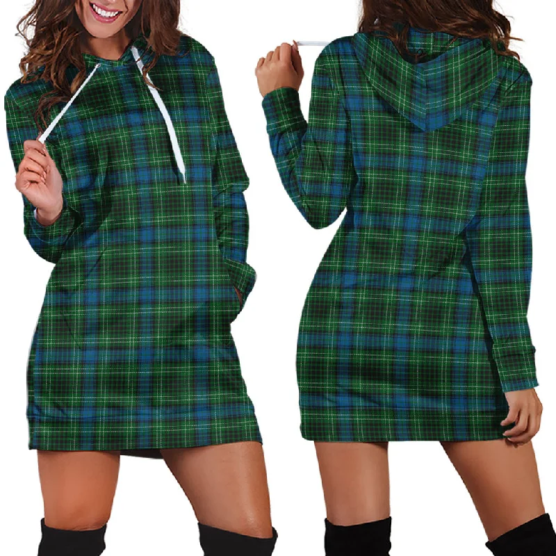 O'Connor Tartan Hoodie Dress Earthy tone unclassified dresses