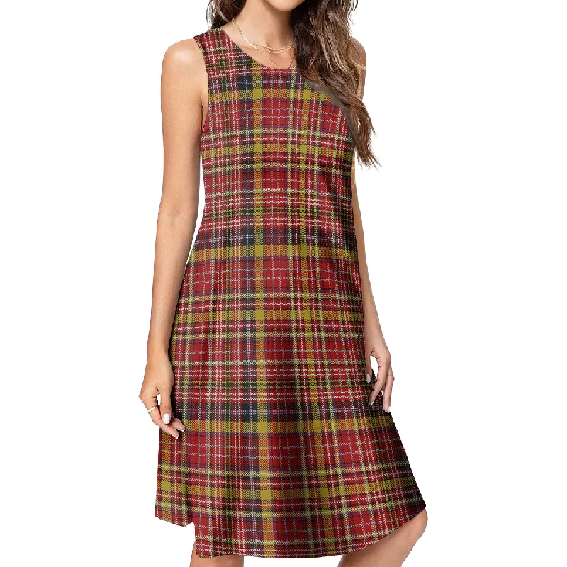 Ogilvie (Ogilvy) of Strathallan Tartan Womens Casual Dresses Wrap unclassified dresses