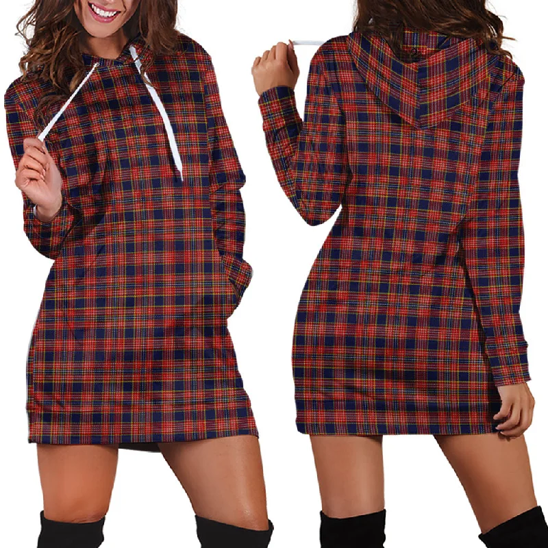 Ogilvie (Ogilvy) Tartan Hoodie Dress Open-back unclassified dresses