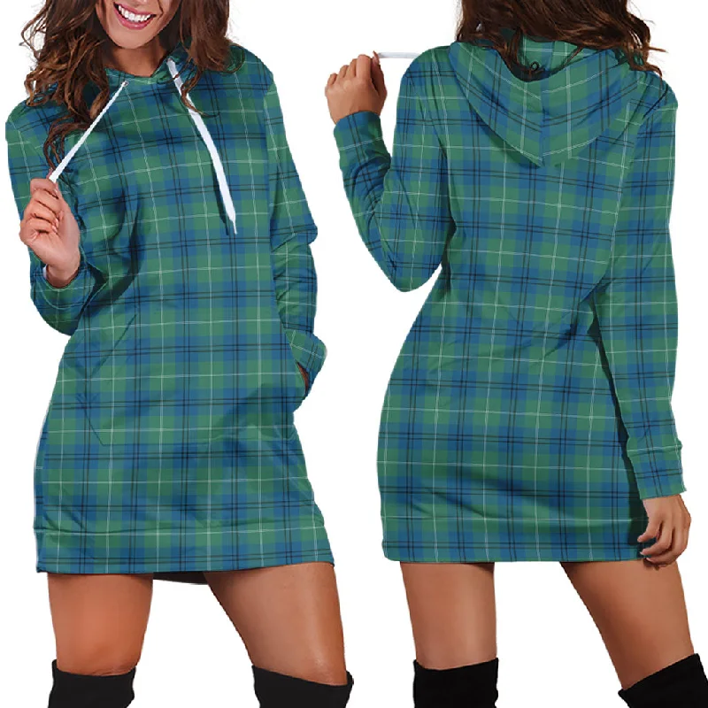 Oliphant Ancient Tartan Hoodie Dress Bodycon unclassified dresses