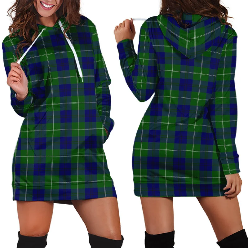 Oliphant Modern Tartan Hoodie Dress Fall unclassified dresses