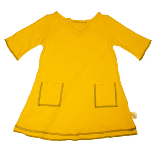 Organic Golden Baby Tunic Dress Lace unclassified dresses