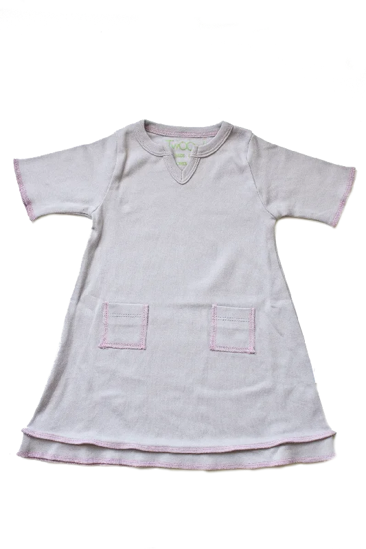 Organic Lavender Baby Tunic Pocket Dress Street style unclassified dresses