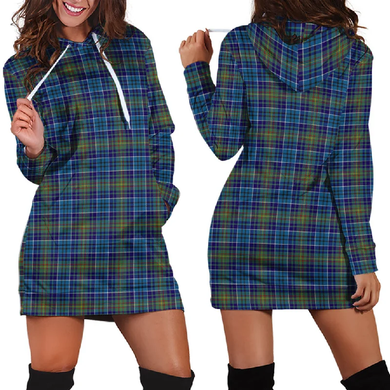 O'Sullivan Tartan Hoodie Dress Winter unclassified dresses