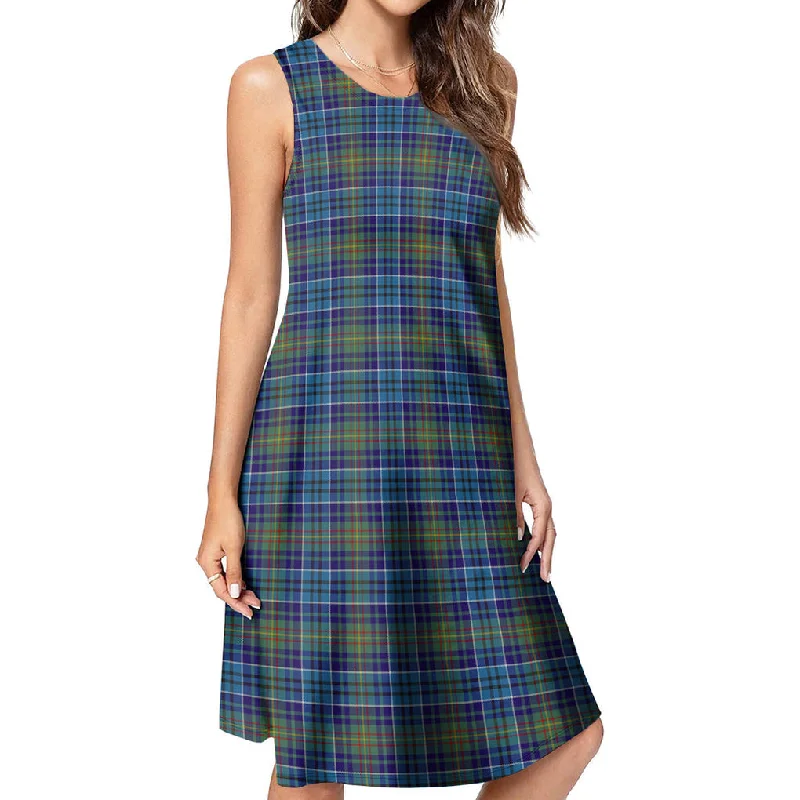 O'Sullivan Tartan Womens Casual Dresses Unique unclassified dresses