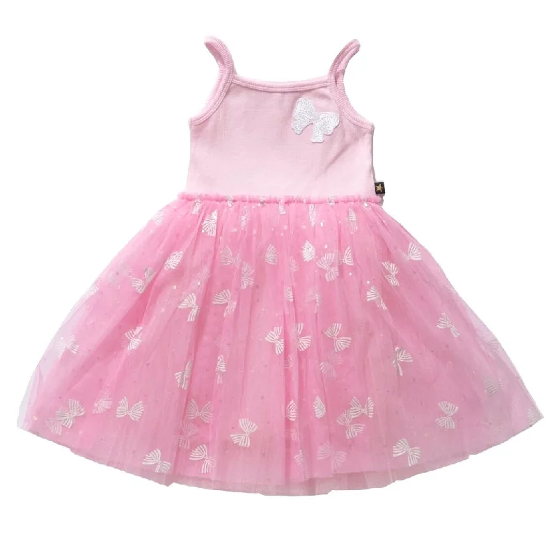 RIBBON BOW TUTU DRESS Sleeveless unclassified dresses